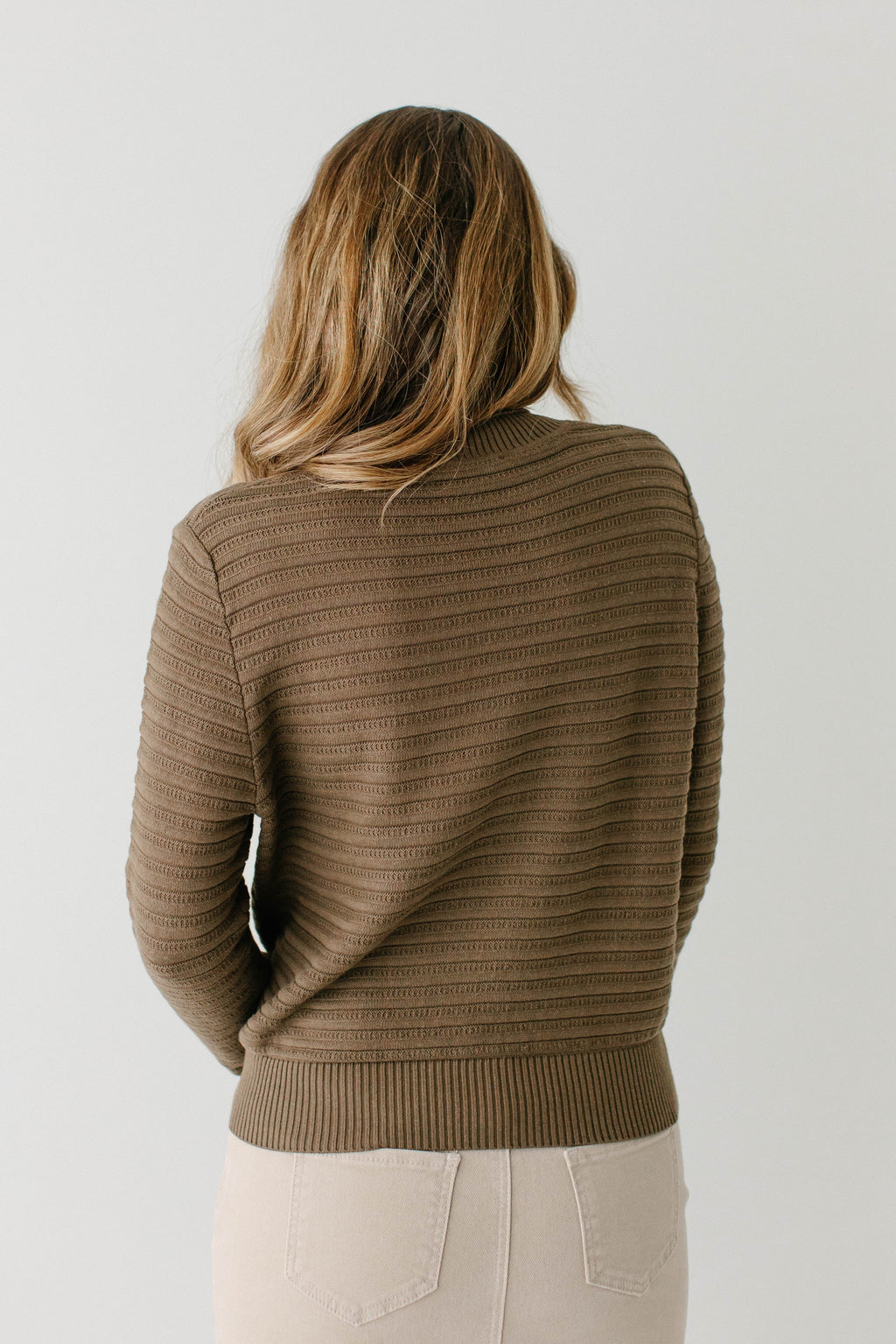 'Lindsay' Ribbed Turtleneck Sweater