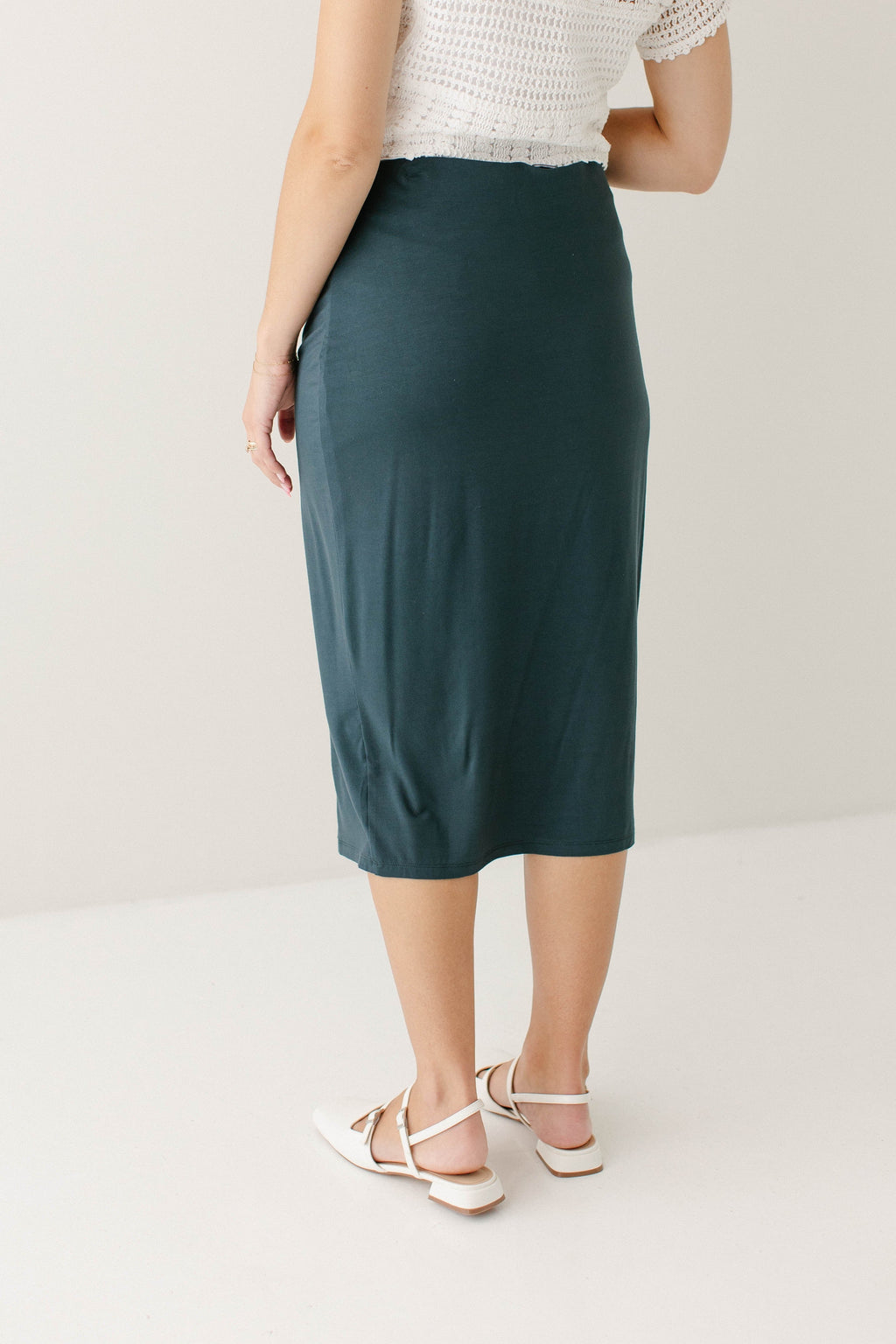 'Sasha' Knit Midi Skirt